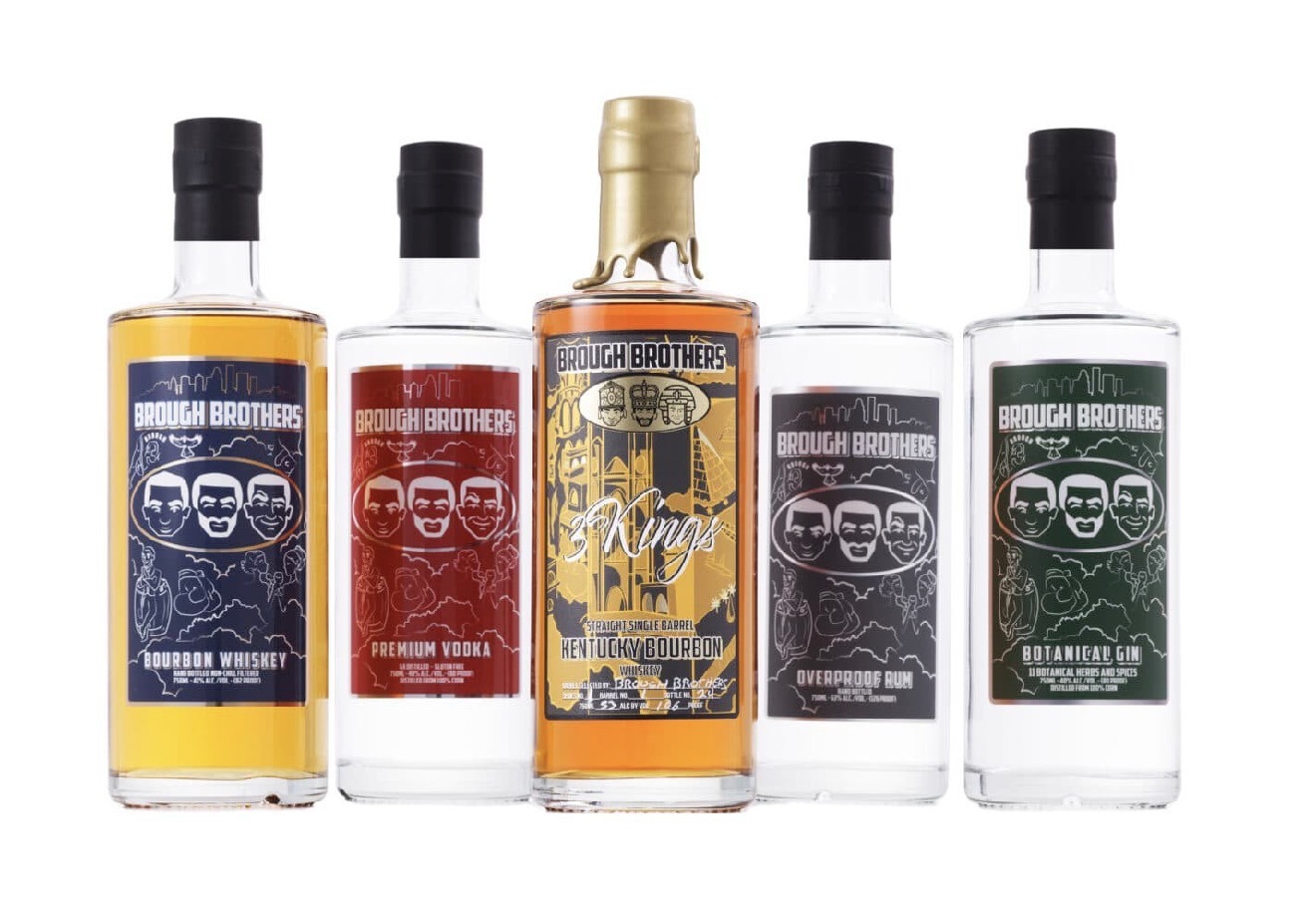 Brough Brothers Distillery full bourbon lineup