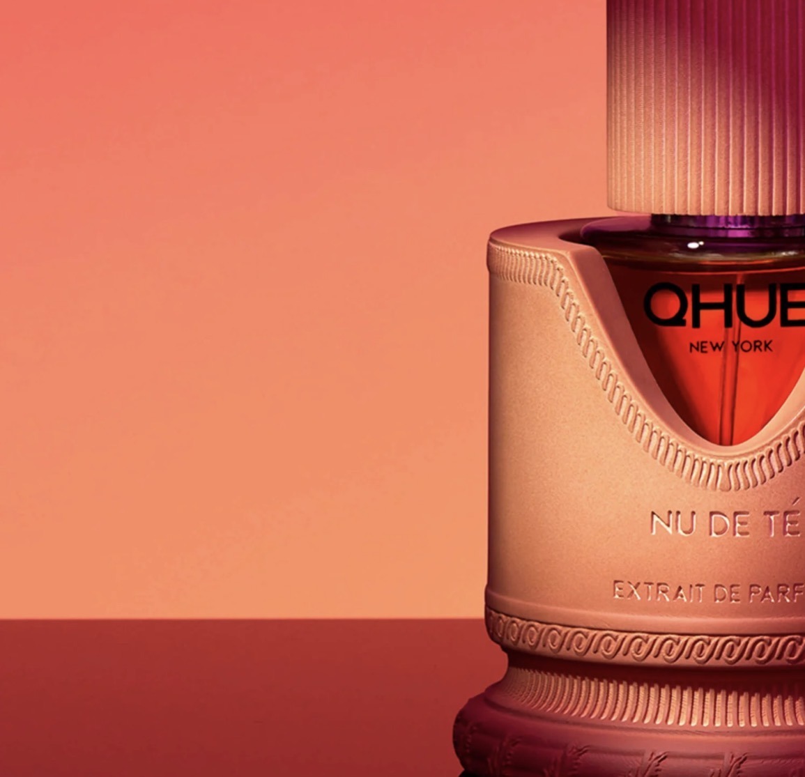 Qhue New York fragrance bottle