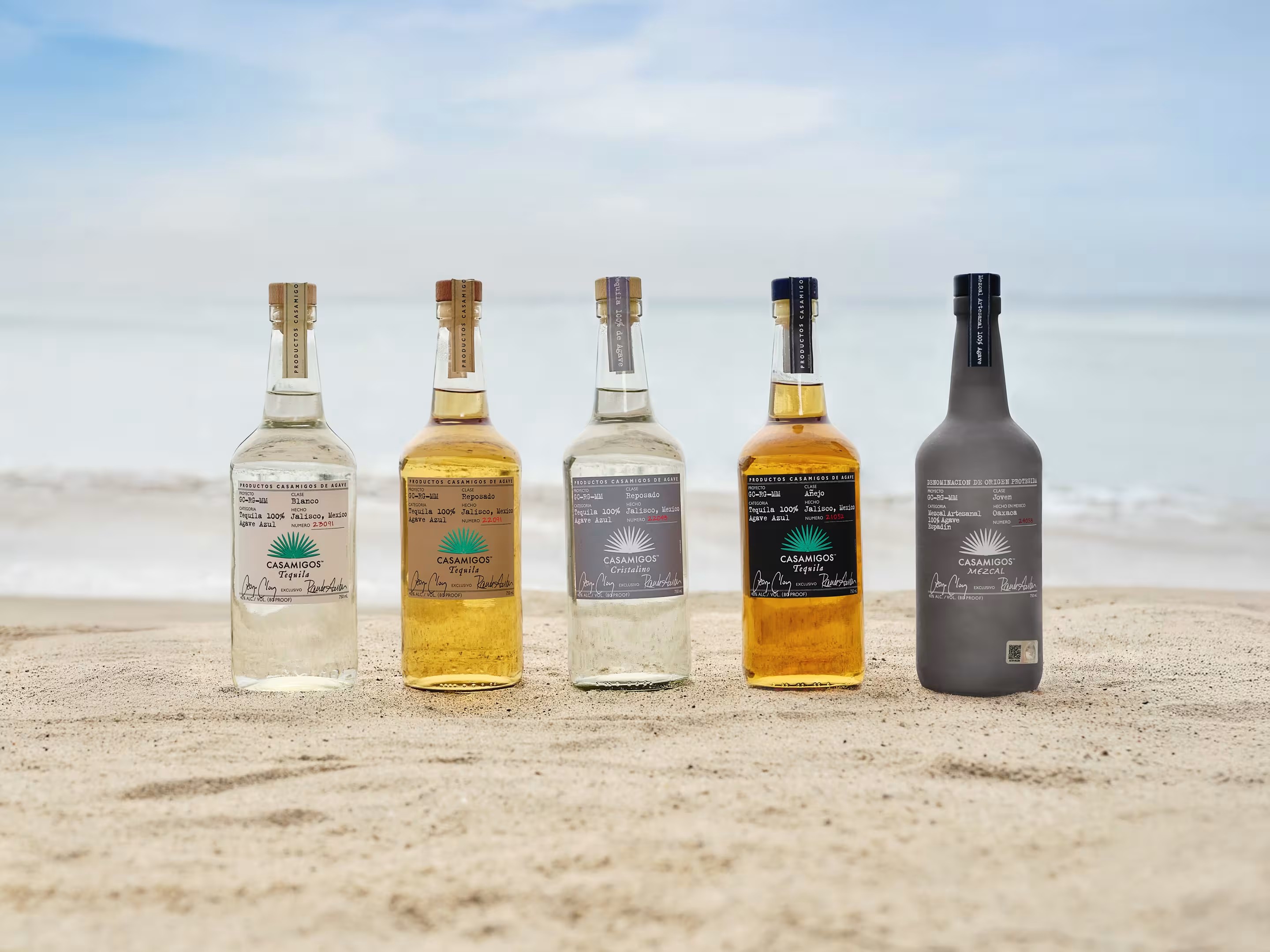 Casamigos tequila bottles