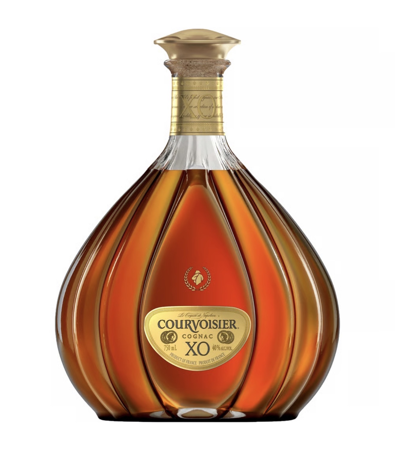Courvoisier cognac bottle