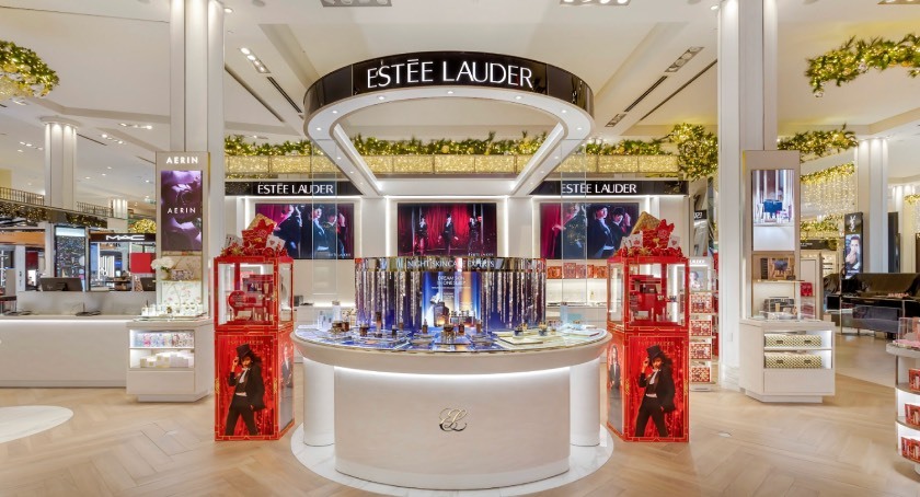 Estee Lauder flagship counter