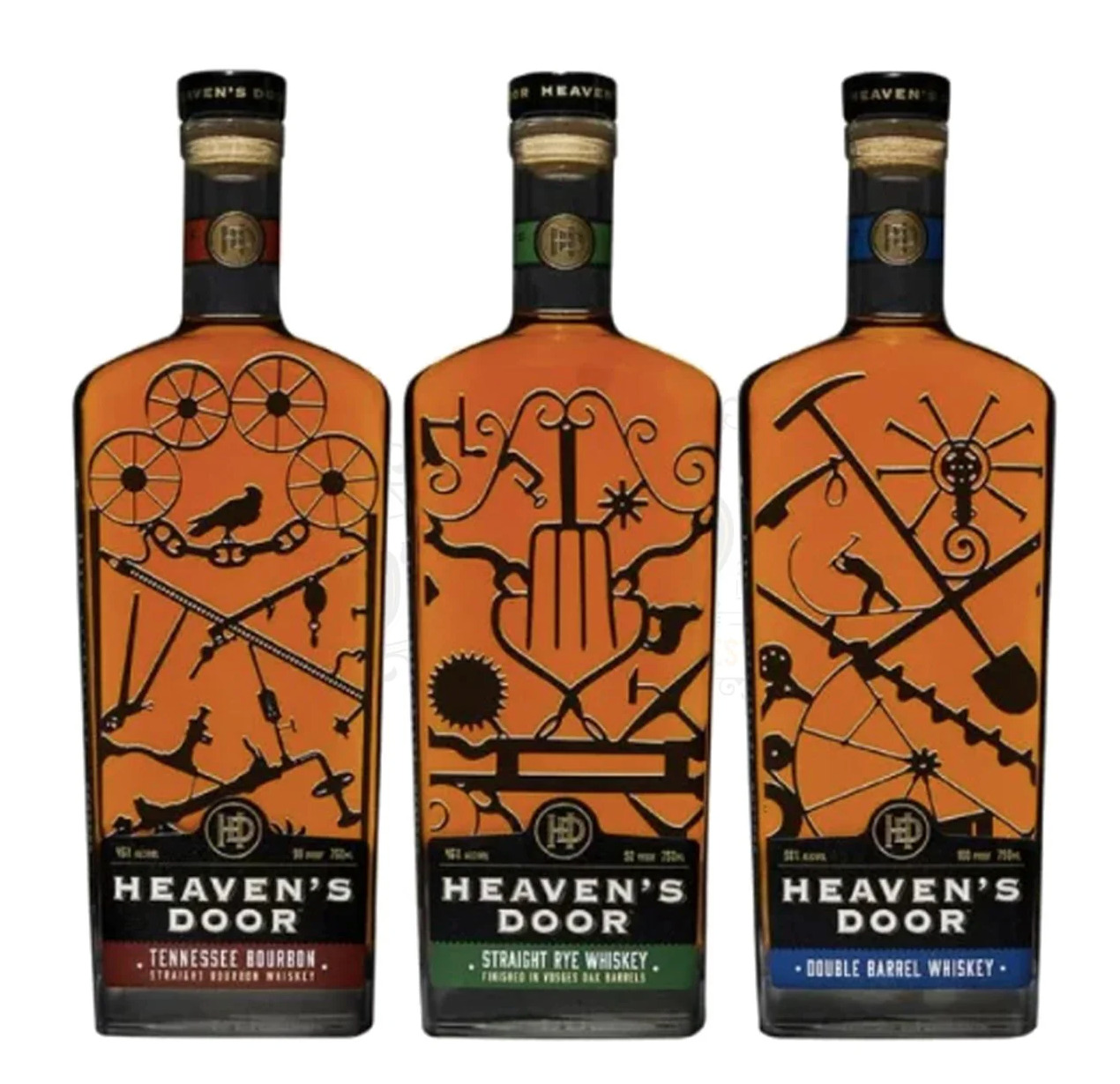 Heaven's Door whiskey lineup